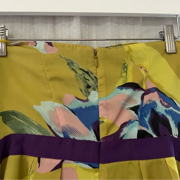 Vince Camuto Yellow Sheath Cocktail Dress - Picture 5 of 10